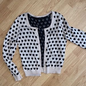 H&M Heart Cardigan